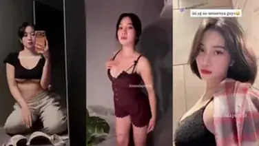 Dokumentasi Kinanda Putri Cantik Live Kasur Tiktok